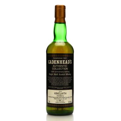 Kinclaith 1965 Cadenhead's 24 Year Old / 150th Anniversary