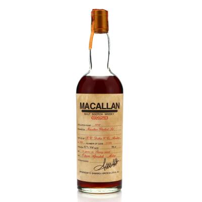 *Macallan 1970 Samaroli 14 Year Old / Osteria Apostoli