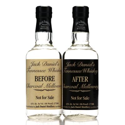 Jack Daniel's Before & After Charcoal Mellowing 2 x 37.5cl