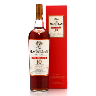Macallan 10 Year Old Cask Strength 1 Litre mid-2000s / 58.7%