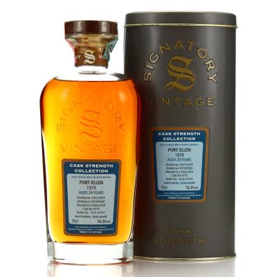 Port Ellen 1979 Signatory Vintage 24 Year Old Cask Strength