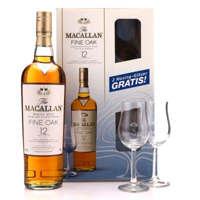 Macallan 12 Year Old Fine Oak Gift Pack