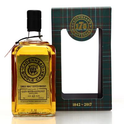 Glen Keith 1973 Cadenhead's 43 Year Old 