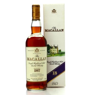 Macallan 1967 18 Year Old / Rodica Import