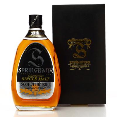 Springbank 21 Year Old 1970s