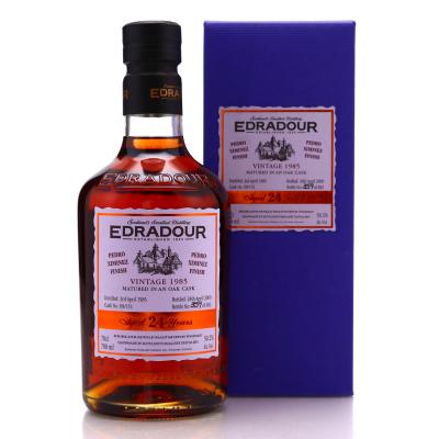 Edradour 1985 PX Finish 24 Year Old