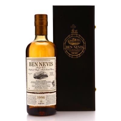 Ben Nevis 1996 Single Bourbon Cask 18 Year Old #1395 / Alambic Classique