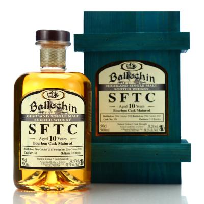 Ballechin 2010 Straight from the Cask 10 Year Old #354 50cl