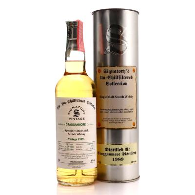 Cragganmore 1989 Signatory Vintage 14 Year Old