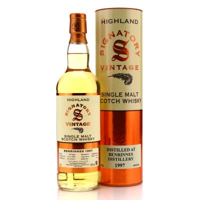 Benrinnes 1997 Signatory Vintage 20 Year Old