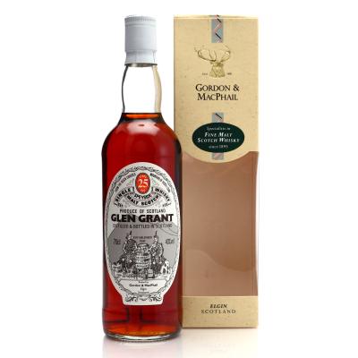 Glen Grant 25 Year Old Gordon and MacPhail 1990s