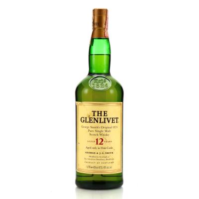 Glenlivet 12 Year Old 1 Litre pre-2004