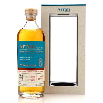 Arran 1996 Single Bourbon Cask 24 Year Old #1132 / LMDW