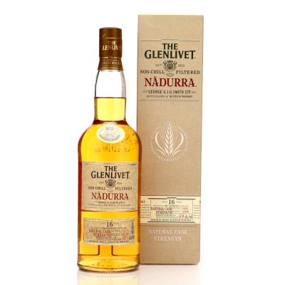 Glenlivet Nadurra 16 Year Old Cask Strength Batch #1010K