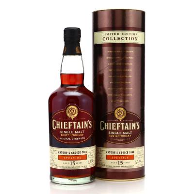 Speyside Single Malt 1991 Chieftain's 15 Year Old / Antony's Choice