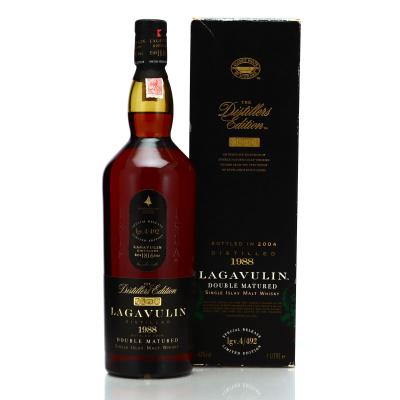 Lagavulin 1988 Distillers Edition lgv.4/492 1 Litre