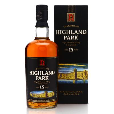 Highland Park 15 Year Old early 2000s