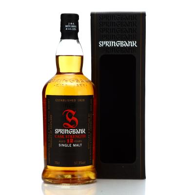 Springbank 12 Year Old Cask Strength Blues Edition / The Netherlands