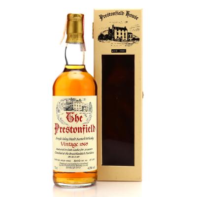 Bruichladdich 1969 The Prestonfield 20 Year Old