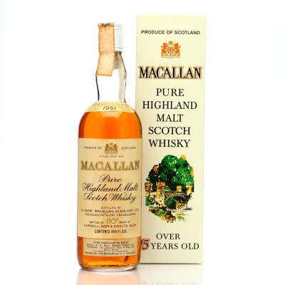 Macallan 1951 Campbell, Hope and King 80 Proof / Rinaldi Import