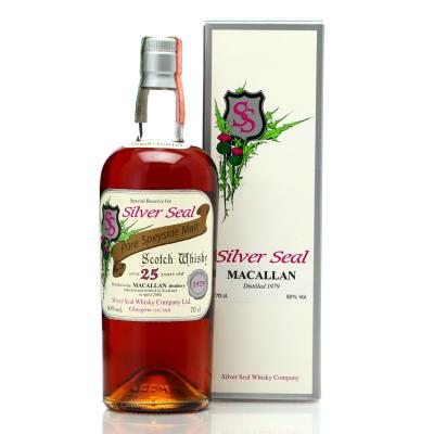 Macallan 1979 Silver Seal 25 Year Old