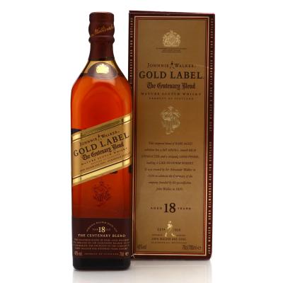 Johnnie Walker Gold Label 18 Year Old Centenary Blend