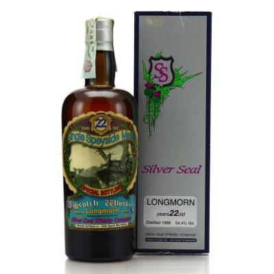 Longmorn 1988 Silver Seal 22 Year Old