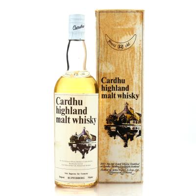 Cardhu 12 Year Old John Walker and Sons 1960s / Kupferberg Import