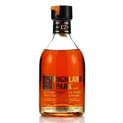 Highland Park 12 Year Old early 1980s / Claretta Import