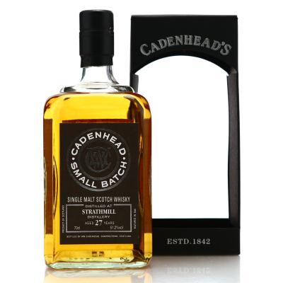 Strathmill 1991 Cadenhead's 27 Year Old Small Batch