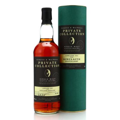 Kinclaith 1963 Gordon and MacPhail 32 Year Old Private Collection