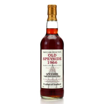 Speyside Singe Malt 1966 M&H Cask Selection