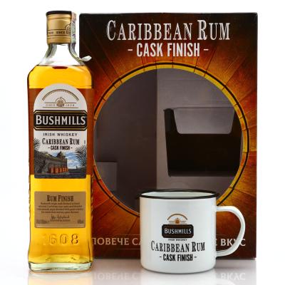 Bushmills Caribbean Rum Cask Finish Gift Set