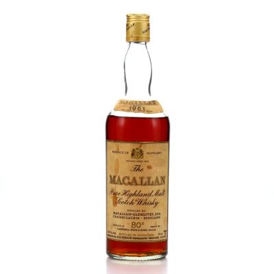 Macallan 1961 Campbell, Hope and King 80 Proof / Rinaldi Import