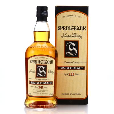 Springbank 10 Year Old early 2000s