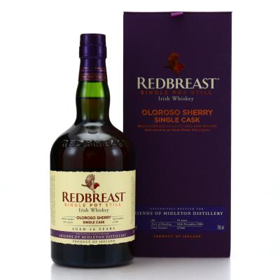 Redbreast 2004 Single Oloroso Cask 16 Year Old #37560 / Friends of Midleton Distillery