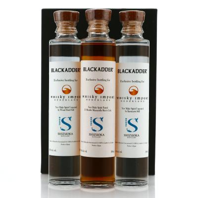 Shizuoka Blackadder New Make Pack 3 x 20cl / Whisky Import Nederland