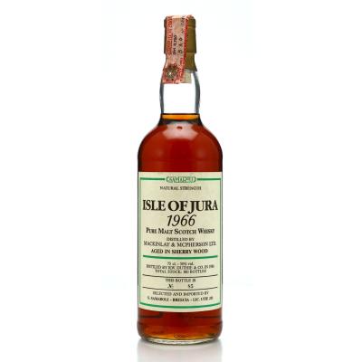 Jura 1966 Samaroli Natural Strength Sherry Wood