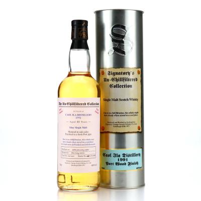 Caol Ila 1991 Signatory Vintage 11 Year Old