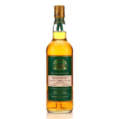 Speyside Single Malt 1966 Duncan Taylor Private Bottle No. 1