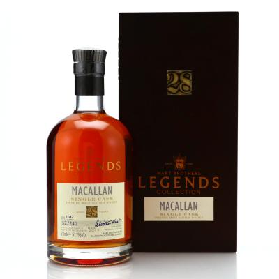 Macallan 1989 Hart Brothers 29 Year Old Legends Collection