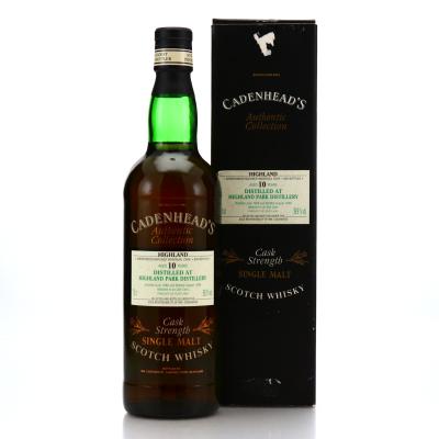 Highland Park 1988 Cadenhead's 10 Year Old Sherry Wood 