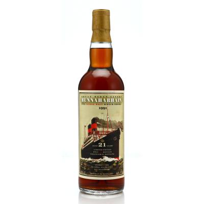 Bunnahabhain 1991 Jack Wiebers 21 Year Old Great Ocean Liners / Whiskymessen