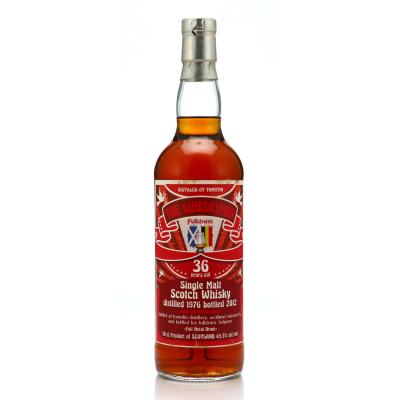 Tomatin 1976 The Whiskyman 36 Year Old / Fulldram