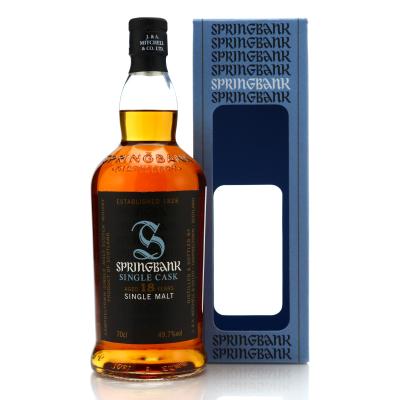 Springbank 18 Year Old Single Cask / Malt Whisky Association of Finland 18th Anniversary