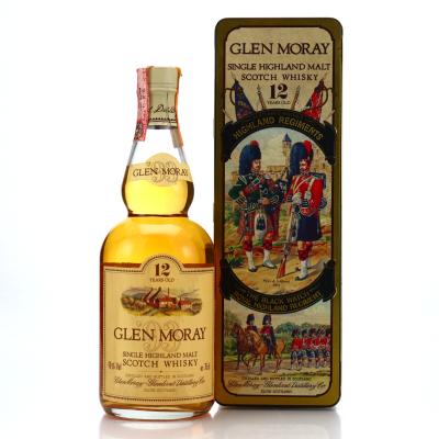 Glen Moray 12 Year Old 1980s / Black Watch Highland Regiment