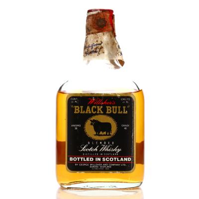 Willsher's Black Bull Scotch Whisky 1970s