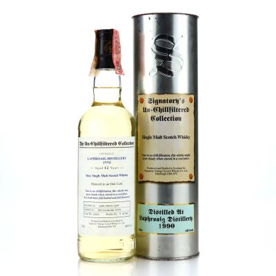 Laphroaig 1990 Signatory Vintage 12 Year Old