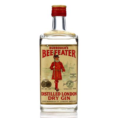 Beefeater London Dry Gin 1970s