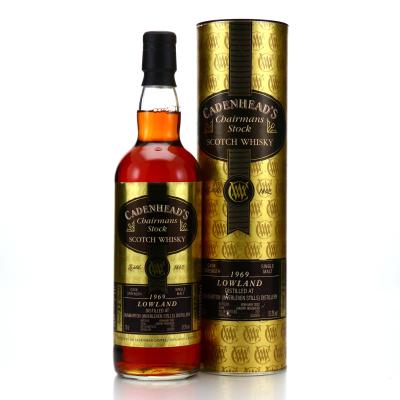 Inverleven 1969 Cadenhead's 32 Year Old Chairman's Stock